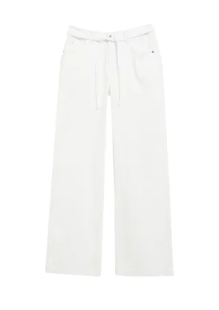 comma - Jeans-Hose weiß - Gr. - 32