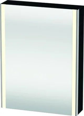 Duravit XSquare Spiegelschrank Eiche Schwarz 600x155x800 mm - XS7111R16160000 XS7111R16160000