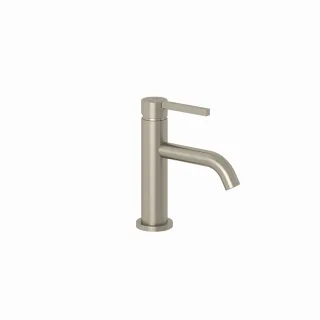 Kludi NOVA FONTE Pura Waschtischarmatur 100 EcoPlus, Push-Open St. Br. Nickel, 20289N515 20289N515