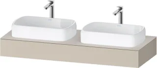 Duravit Qatego Konsole Taupe Supermatt 1400x550x170 mm - QA4805083830000 QA4805083830000