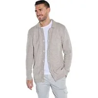 emilio adani Strickjacke Herren Strickjacke strukturiert, Creme