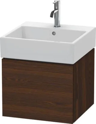 Duravit L-Cube Waschtischunterbau wandhängend Nussbaum gebürstet Matt 484x459x394 mm - LC617406969 LC617406969