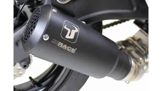 Sport Auspuff IXRACE MK2 Edelstahl BLACK Kawasaki Z 900 Bj.2020-2023 92kW ZR900F EURO4/EURO5 +ABE