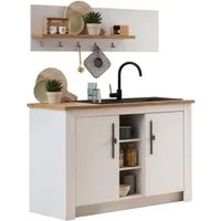 OTTO home Pantryküche KS-Westminster, Breite 130 cm, ohne E-Geräte