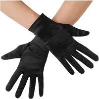 dressforfun Kostüm Satin-Handschuhe, Edle Satin-Handschuhe in Einheitsgröße