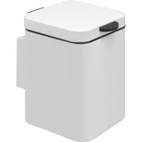 bremermann Kosmetikeimer Wand-Kosmetikeimer, 3 Liter Fassungsvermögen, eckig