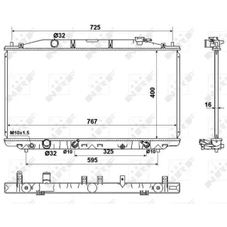 NRF K?hler f?r Antriebsbatterie Honda Accord 8 2,4