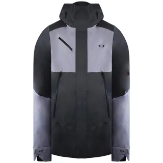 Oakley Crescent 3.0 Herren Grau/Schwarz Shell-Jacke