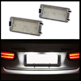 2x 18 LED PREMIUM Kennzeichenbeleuchtung für Seat Altea Arosa Cordoba I II 6K 6L