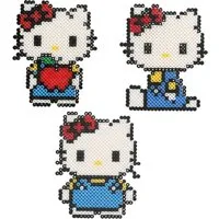 Hello Kitty Bügelperlen Apfel Mädchen, (2002-tlg), Perlen, Bastelperlen, Steckperlen, Kreativperlen, Kreativset