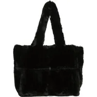Cachito Schultertasche Damen Plüsch Umhängetasche Groß Shopper Tasche Handtasche Tote Bag, Geschenkideen für Familie und Freunde zu Oster und Geburtstag