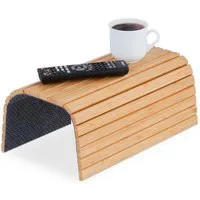 relaxdays Tablett Sofatablett Bambus, Bambus