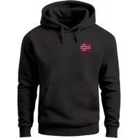 Neverless Hoodie Hoodie Herren Norway Flag Kapuzensweatshirt Norwegen Flagge
