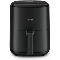 Tefal Heißluftfritteuse Easy Fry Compact, knusprige Gerichte mit wenig oder ohne Öl, 1300 W, für 1-4 Personen, 10 Programme, spart Zeit und Energie, EY1458