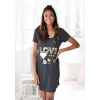 PEANUTS Sleepshirt mit großem Snoopy-Motiv