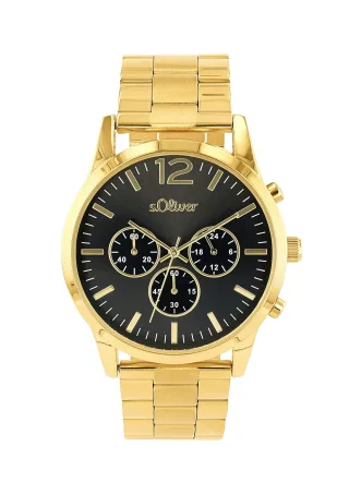 s.Oliver - Uhr gold - Gr. - 18