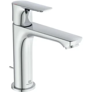 Ideal Standard Connect Air Waschtischarmatur A7012AA 5 l/min, Ausladung 125mm, mit Ablaufgarnitur, verchromt