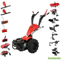 Yato Einachsschlepper Trattore a benzina a due assi 4,1 kW/5,58 CV