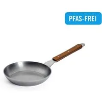 WOLL Bratpfanne Woll Carbon Steel Flachpfanne, Karbon-Stahl (1-tlg), natürlicher Antihafteffekt nach dem Einbrennen