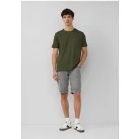 s.Oliver Jeansshorts Jeans-Hose Bermuda-Jeans / Regular Fit / Mid Rise / Sweat-Denim