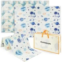 Mamabrum Spiel-Parkhaus Doppelseitig faltbare Schaumstoffmatte 180 x 120 x 1cm