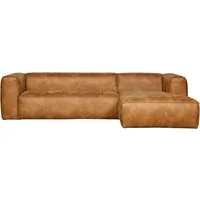 WOOOD Ecksofa Bean Bezug Rechts mit hoher Sitzkomfort, H 73 x B 305 x T 96/175 cm, Tragkraft 400 kg, Gute Verschleißfestigkeit, pfleigleicht