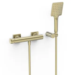 Tres Einhebel Brausemischer Anti Kalk Handbrause: 96x110 mm , 22116701CA 22116701CA