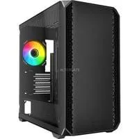 MK2 RGB , Tower-Gehäuse schwarz, Tempered Glass
