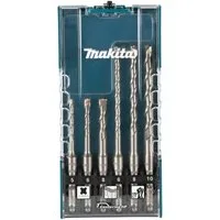 Makita Bohrersatz Makita SDS-PLUS Bohrer-Set 6-tlg. Centering tip E-15730, (6-tlg)