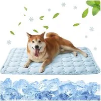 Ledander Hundematte Kühlmatte für Hunde Selbst Kühlende Hundematte Sommer Kühlkissen, für Zuhause Unterwegs oder im Auto