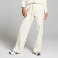 MP Damen Basics Jogginghose mit Geradem Bein – Helles Cremeweiß - XL
