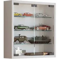 VCM Hängevitrine Mandosa S 40x40x10cm Glasvitrine hängend, Modern und platzsparend