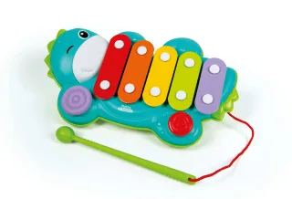 Clementoni 17263 Baby Xylophon Dino Mehrfarbig 3