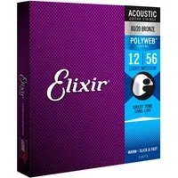 Elixir Saiten, 11075 Polyweb Acoustic 12-56 - Westerngitarrensaiten