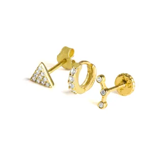 Luxenters aus 925er Sterlingsilber mit 18K Gelbgold-Finish - Luxenter