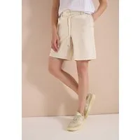CECIL Shorts Unifarbe, Loose Fit, mit Kordel