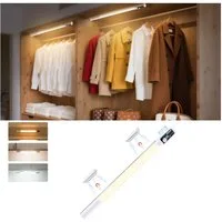 Quntis LED Unterbauleuchte LED Schrankleuchte 38/40 cm Unterschrankleuchte, Küchenunterbauleuchte, 2000 mAh Akku, 3 Farbtemperaturen, LED festintegriert, LED Leiste, Neutralweiß, Kaltweiß, Warmweiß, Schrankbeleuchtung, Unterbauleuchte, Unterbaulampe,