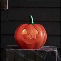 Lights4fun LED-Dekofigur Halloween LED Kürbis