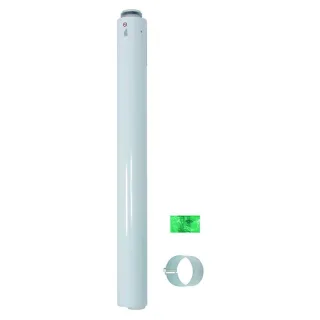 Vaillant Verlängerung 303903 Ø 60/100 mm, 1 m, konzentrisch, für Innenbereich, PP