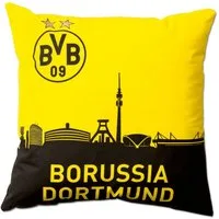 BVB Kopfkissen BVB-Kissen mit Skyline (40 x 40cm), Füllung: Oberstoff 100% Baumwolle, Füllung 100 % Polyester, Bezug: 100% Baumwolle, Rückenschläfer