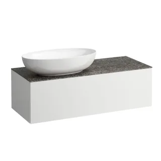 LAUFEN Waschtischunterschrank und Waschtischplatte ALESSI 500x1200x370  H4323100972601