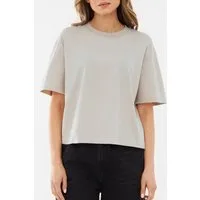 Johnny Urban T-Shirt Zoey Oversize Cropped T-Shirt Kurzes Tshirt mit Rundhalsausschnitt