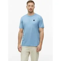 s.Oliver Kurzarmshirt T-Shirt T-Shirt aus Edeljersey mit Logo-Patch