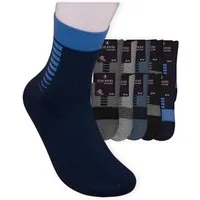 Die Sockenbude Kurzsocken JEANS (Bund, 10-Paar, grau blau) mit Komfortbund ohne Gummi