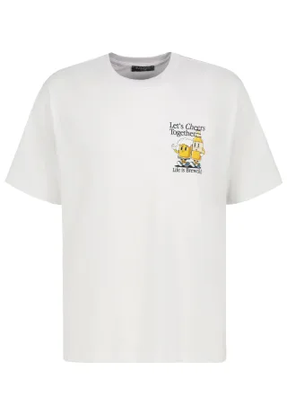 Authentic Style - SEFLQSBULVNoaXJ0IFByaW50IA== white - Gr. - XXL