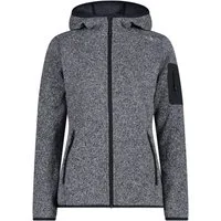 CMP Fleecejacke CMP Damen Jacke Knitted Melange Hoody 3H19826