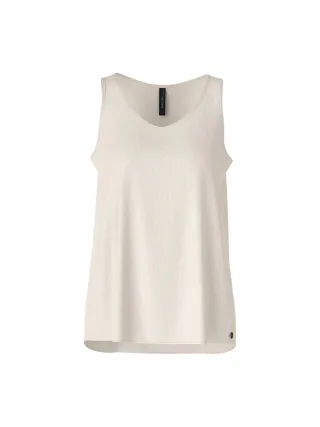 Marc Cain Additions - Ärmelloses Top smoke - Gr. - 36