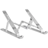 Ergolutions Monitorständer Mobiler Aluminium Laptopständer, (Faltbar / Hochwertig / Kompakt)