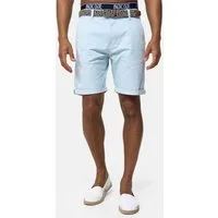 Indicode Chinoshorts Herren Baltin Chino Shorts Herrenshorts aus elastischer Baumwoll-Qualität