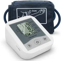 GARRYFIZH Handgelenk-Blutdruckmessgerät LCD-Anzeige, Blutdruckmessgerät für das Armband mit Zeiteinstellungsfunktion